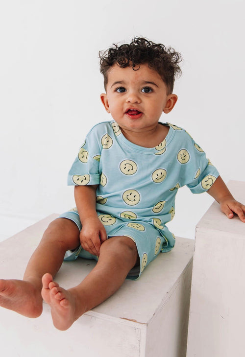 Unisex Bamboo Short Set | Bright Smiles