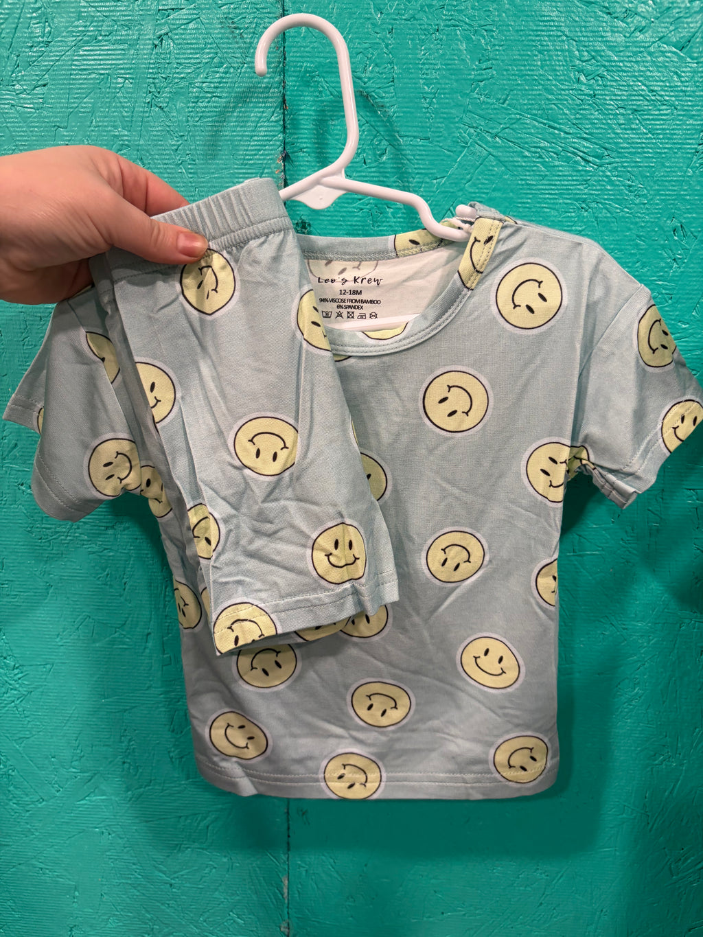Unisex Bamboo Short Set | Bright Smiles
